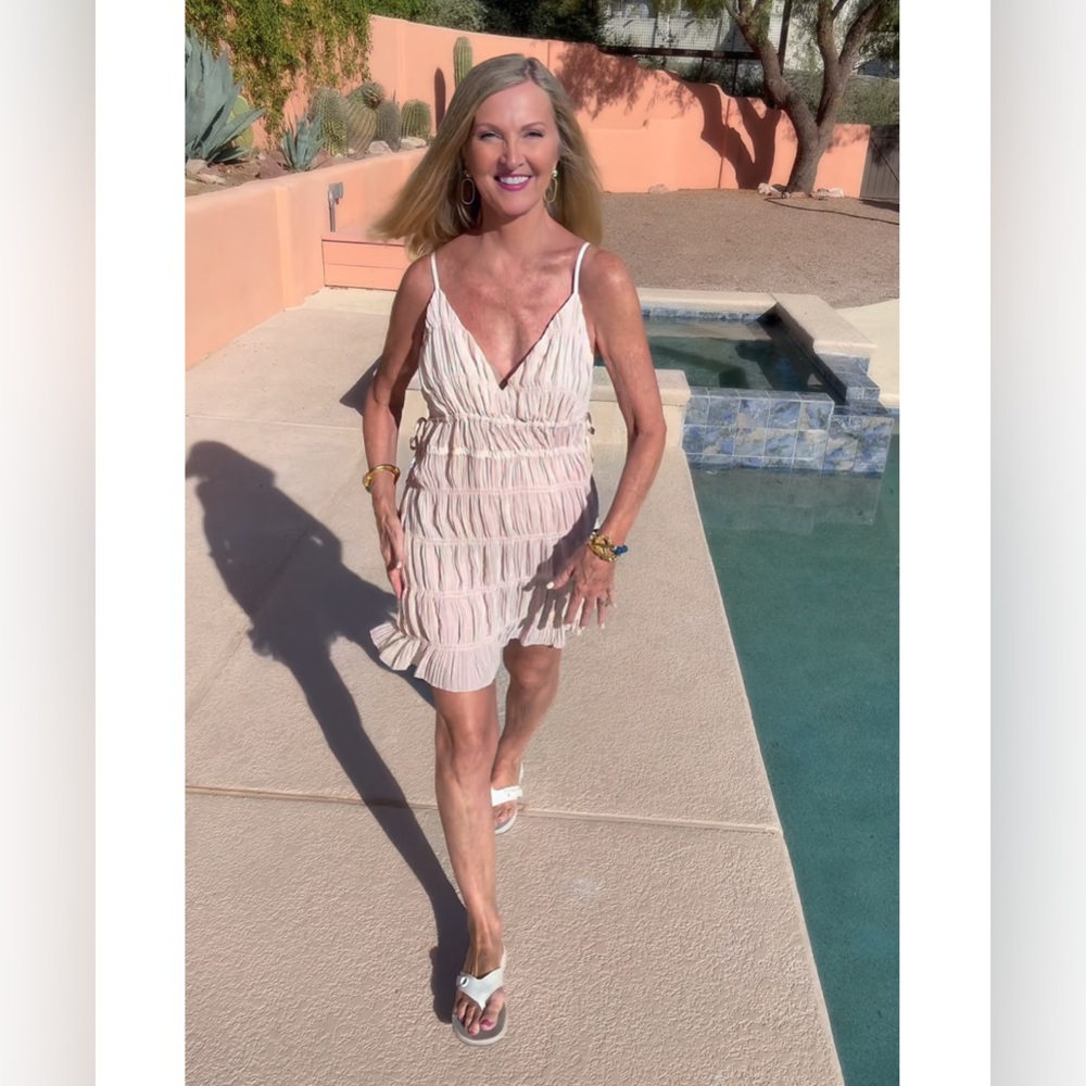 NWT Light Pink Dress Coverup-S